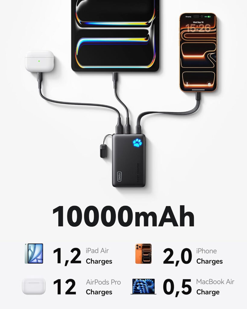 poer bank backup battery for long time
