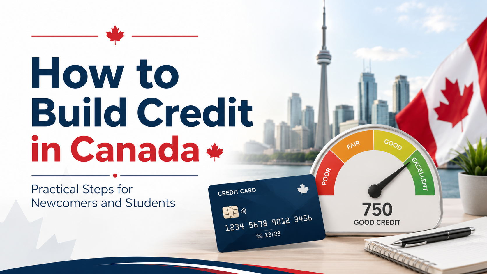 How to build credit in Canada for newcomers and students