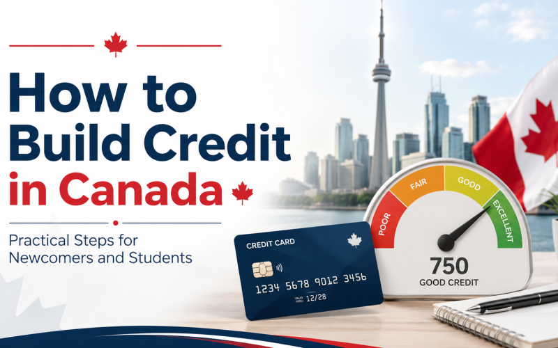 How to build credit in Canada for newcomers and students